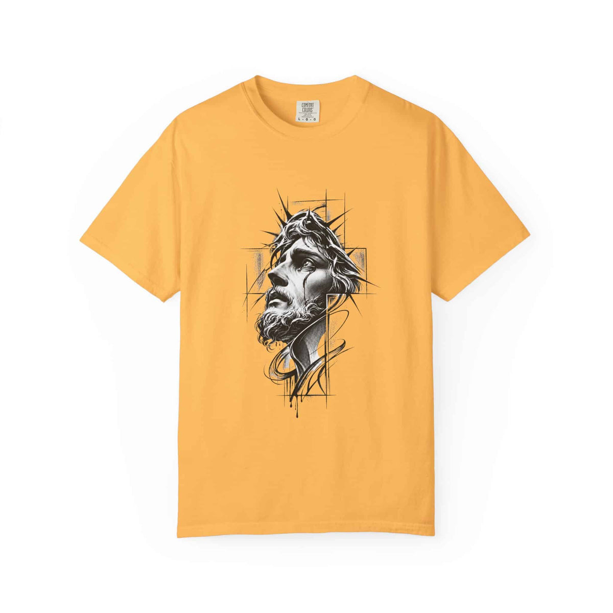 Crown of Faith 1 Unisex Garment-Dyed T-shirt image 26