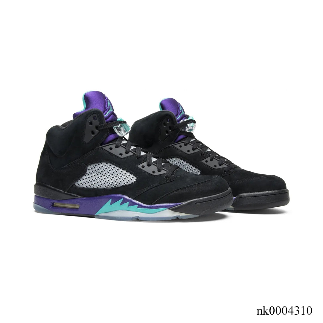 AJ 5 Black Grape Shoes Sneakers - nk0004310 image 2