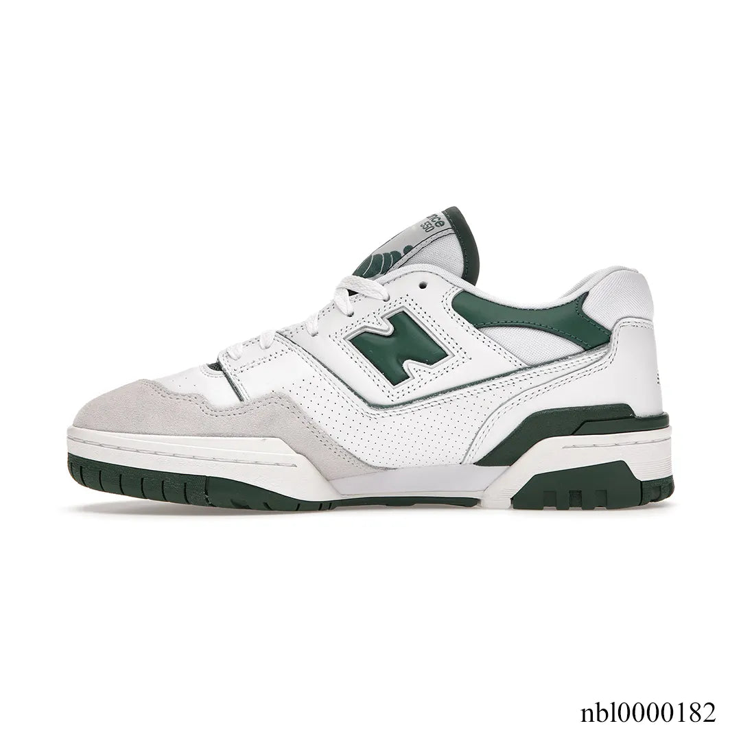 NB 550 White Green Shoes Sneakers - nbl0000182 image 1