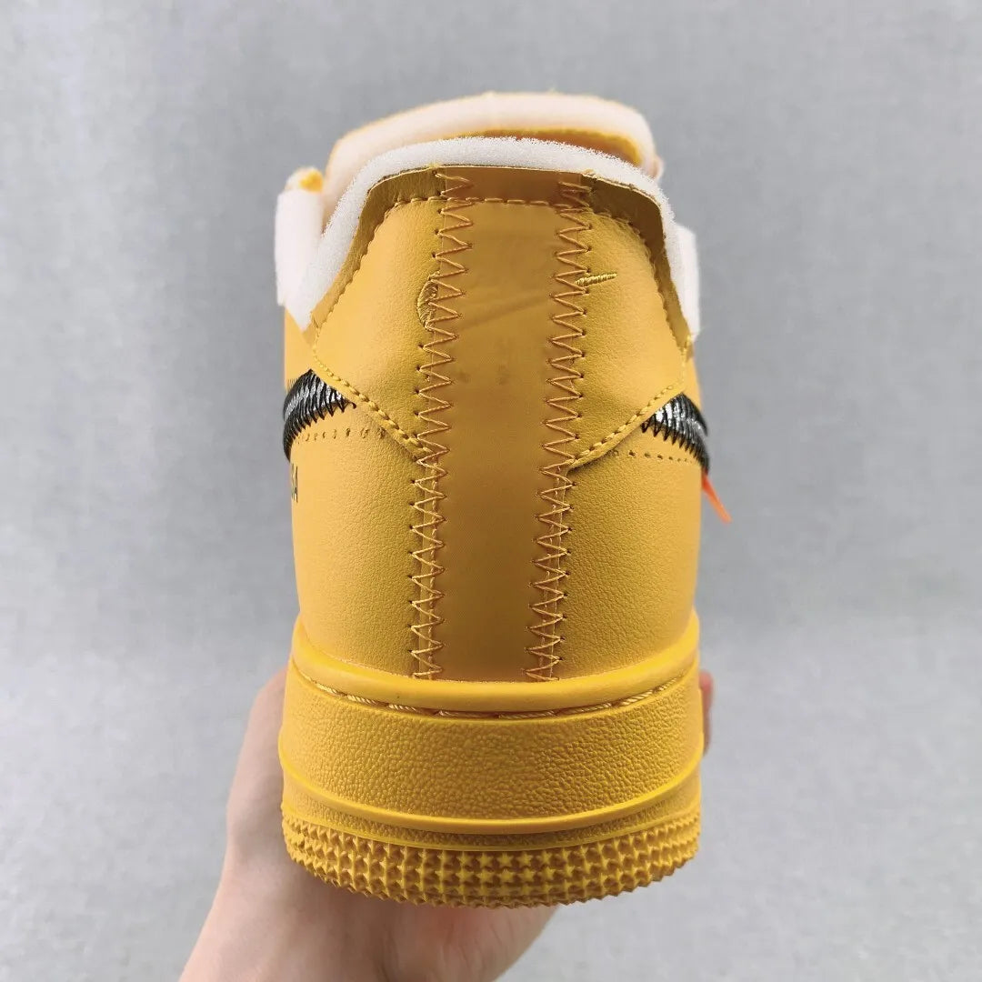 AF 1 Low OW ICA University Gold Shoes Sneakers - nk0005026 image 8
