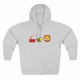 Bee Unisex Zip Hoodie image 0