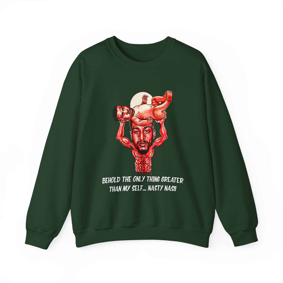 Nas The Last Word Crewneck Sweatshirt image
