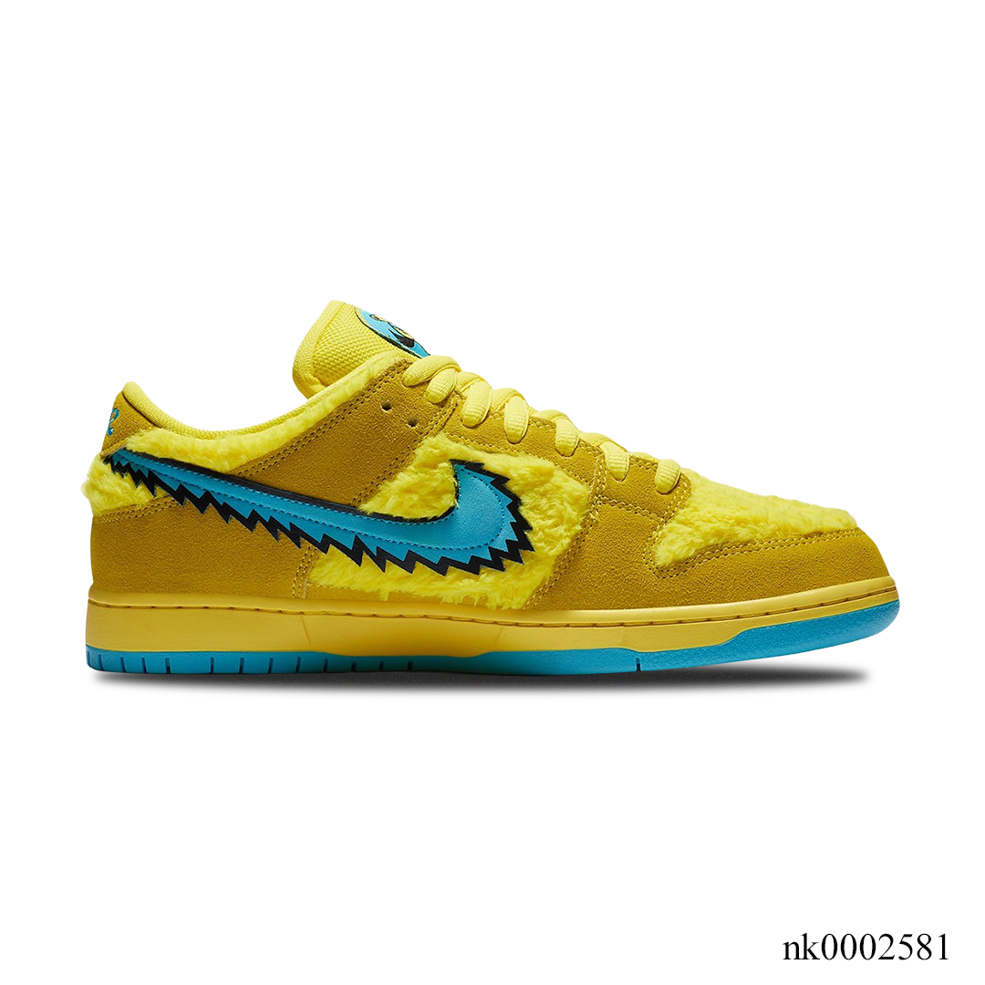 SB Dunk Low Grateful Dead Bears Opti Yellow Shoes Sneakers - nk0002581 image