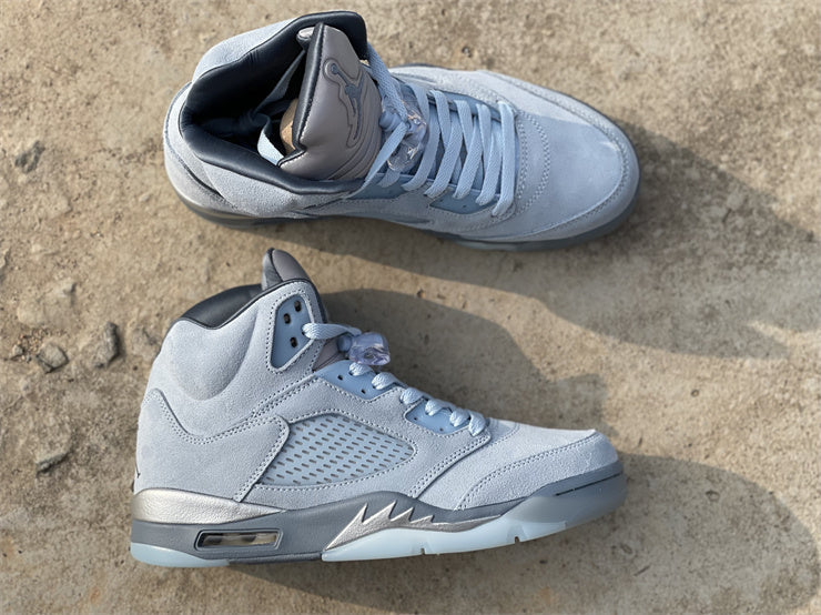 AJ 5 Retro Bluebird Shoes Sneakers - nk0001958 image 4