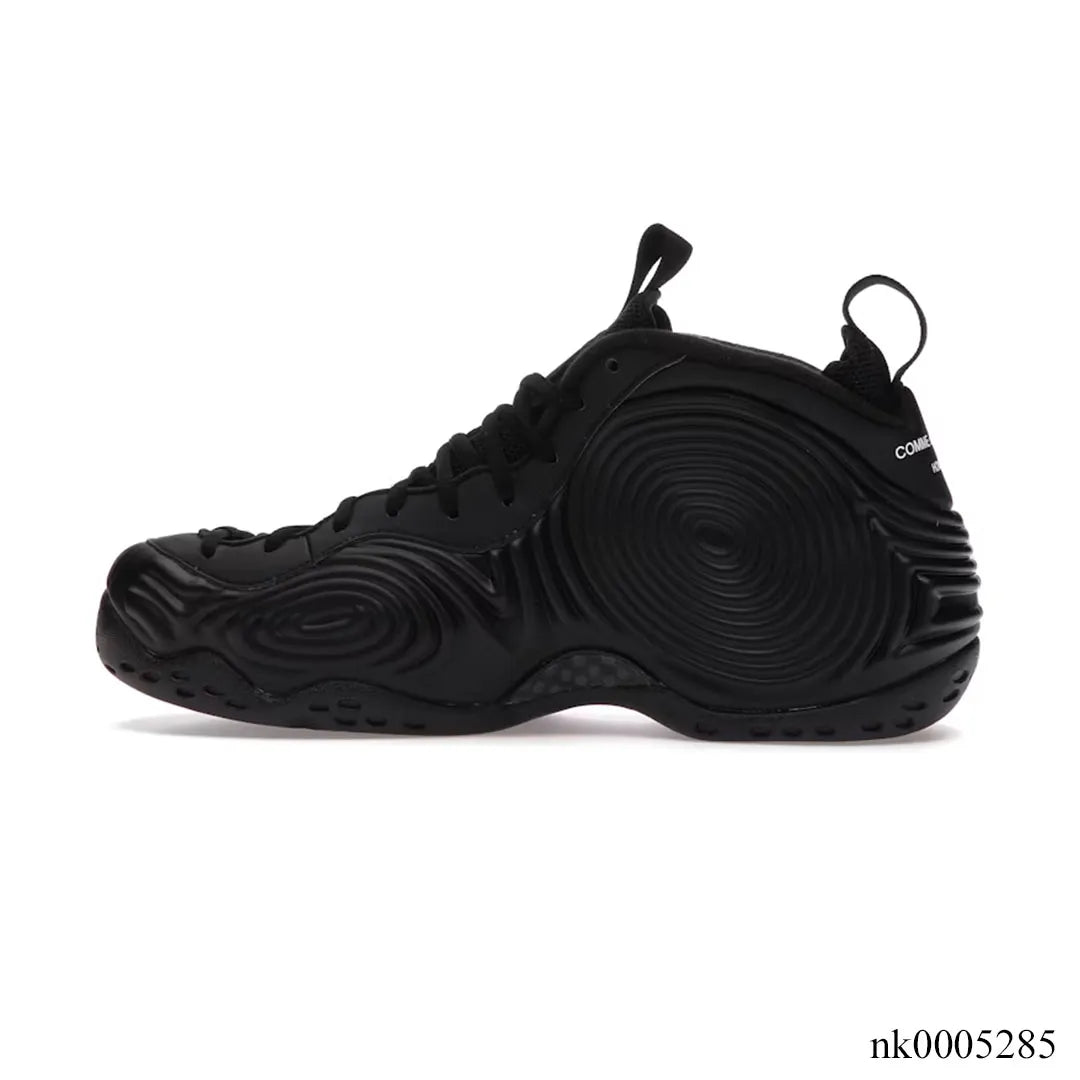 Air Foamposite One Comme des Garcons Homme Plus Black Shoes Sneakers - nk0005285 image 1