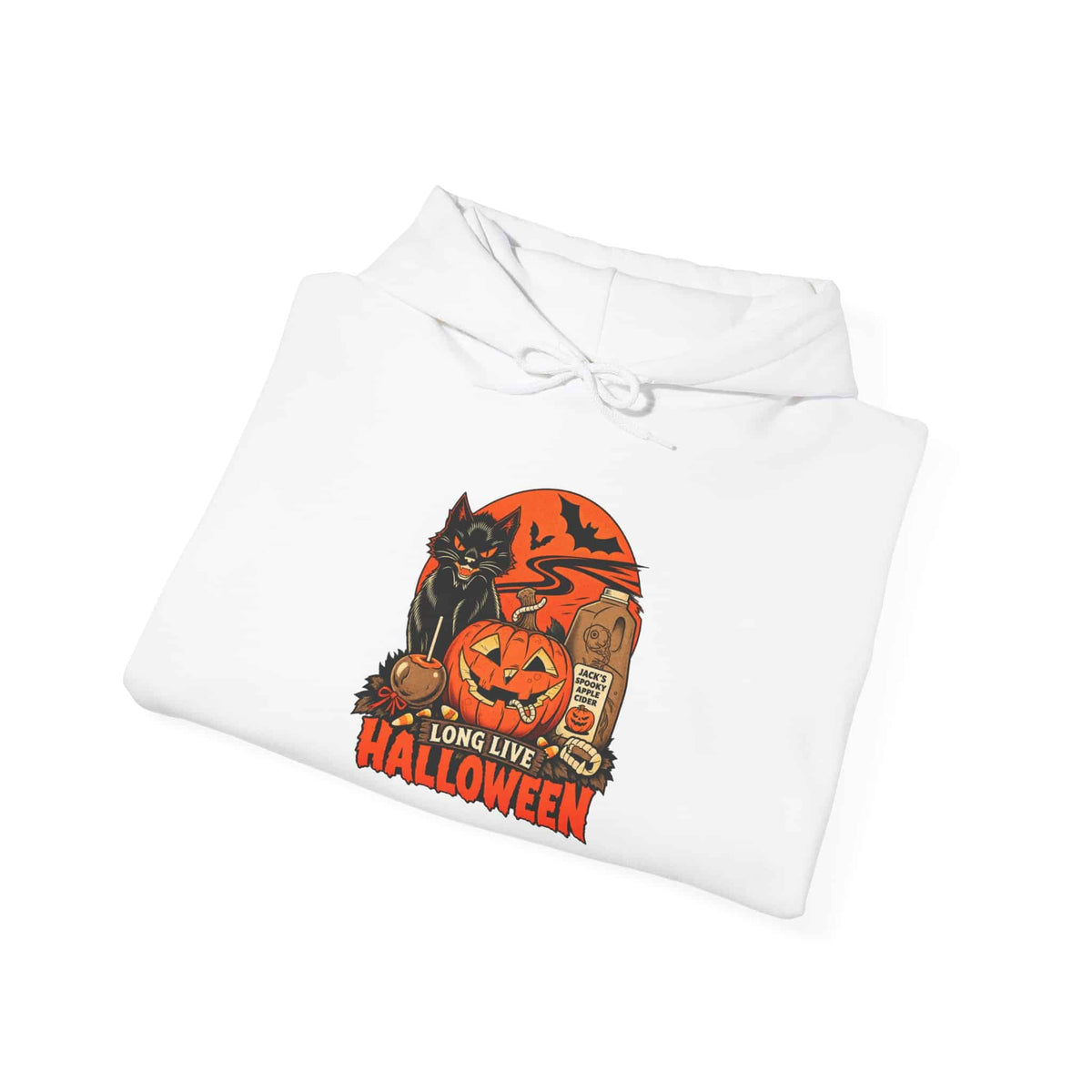 Midnight Cat Hooded Sweatshirt image 3