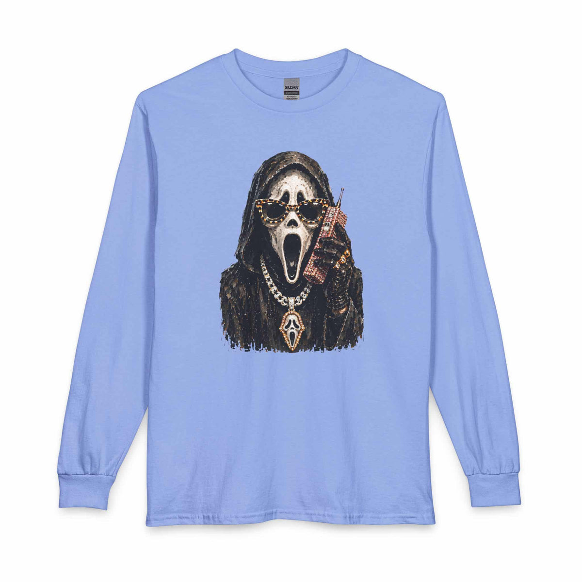 Halloween Ghostface Long Sleeve T-Shirt image
