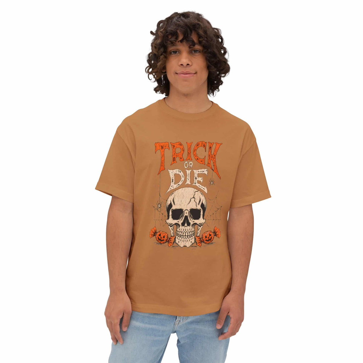 TRICK OR DIE Unisex Oversized Boxy Tee image 18