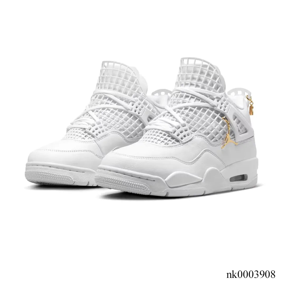 [Premium] AJ 4 NET White Shoes Sneakers – nk0003908 image 2