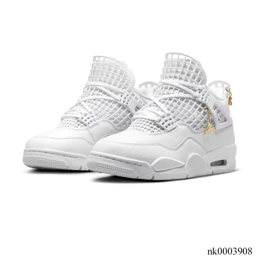 [Premium] AJ 4 NET White Shoes Sneakers – nk0003908 image 2