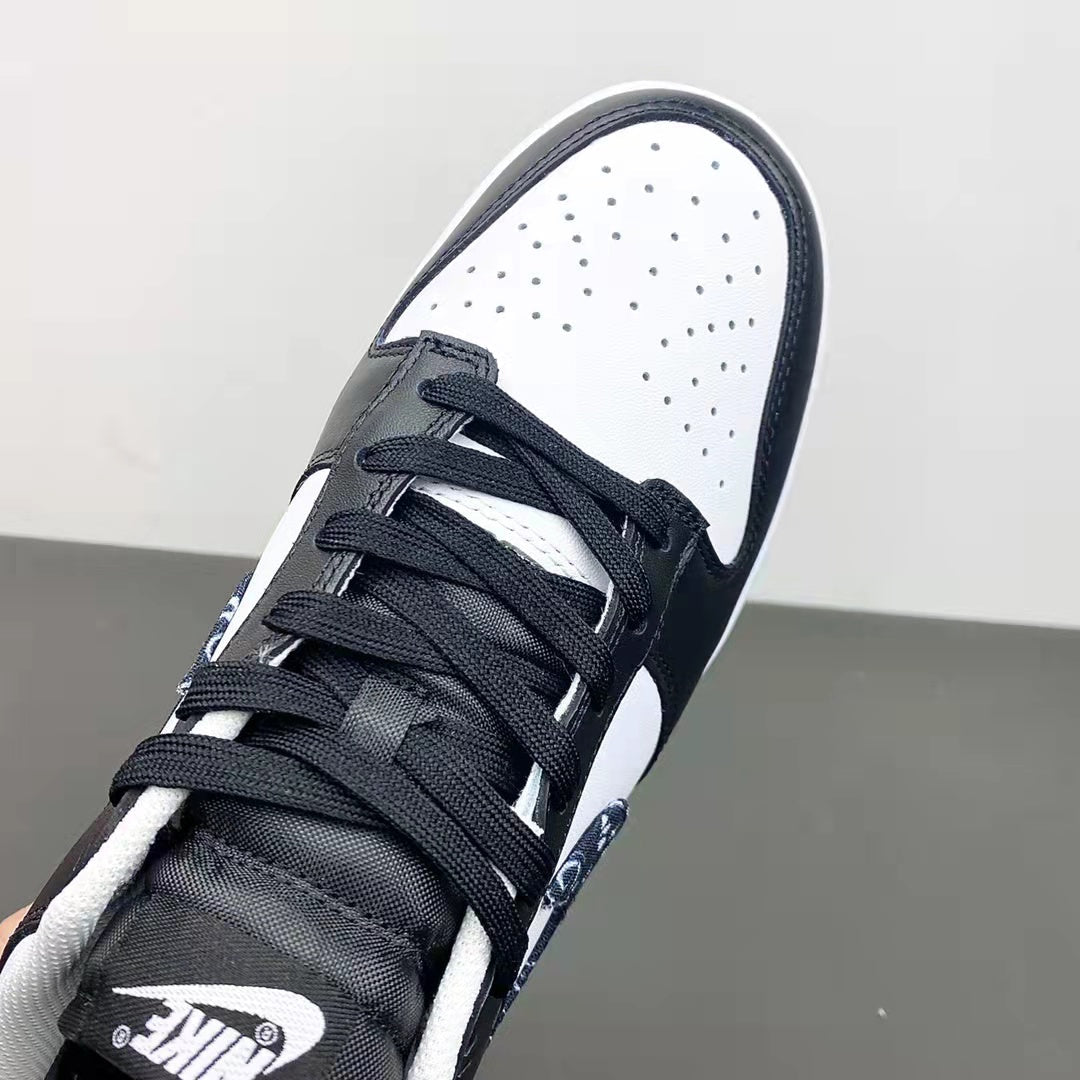 Dunk Low Black Paisley Shoes Sneakers - nk0001836 image 5