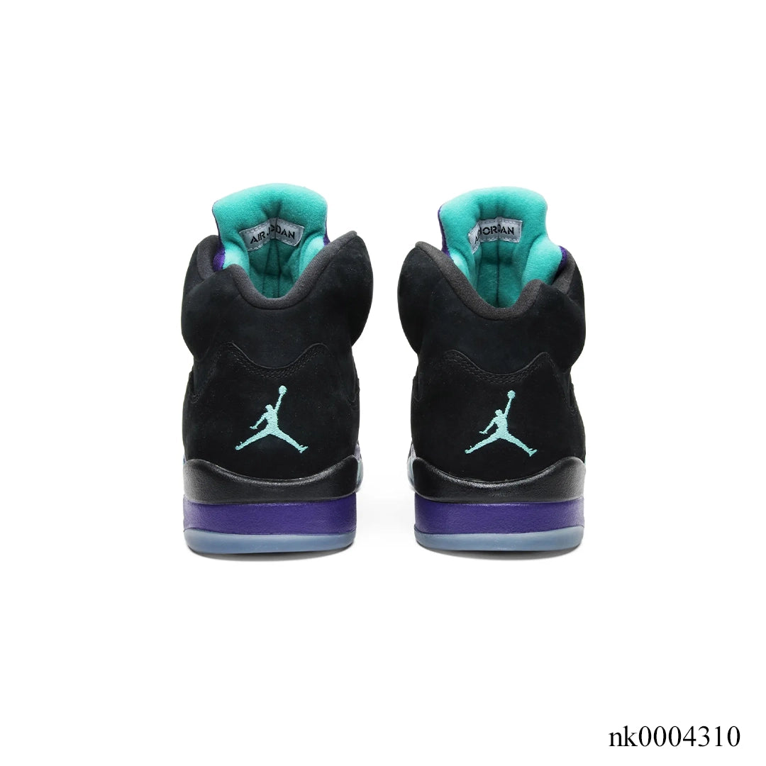 AJ 5 Black Grape Shoes Sneakers - nk0004310 image 3