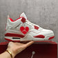 AJ 4 Sierra Red Shoes Sneakers - nk0004667 image 9