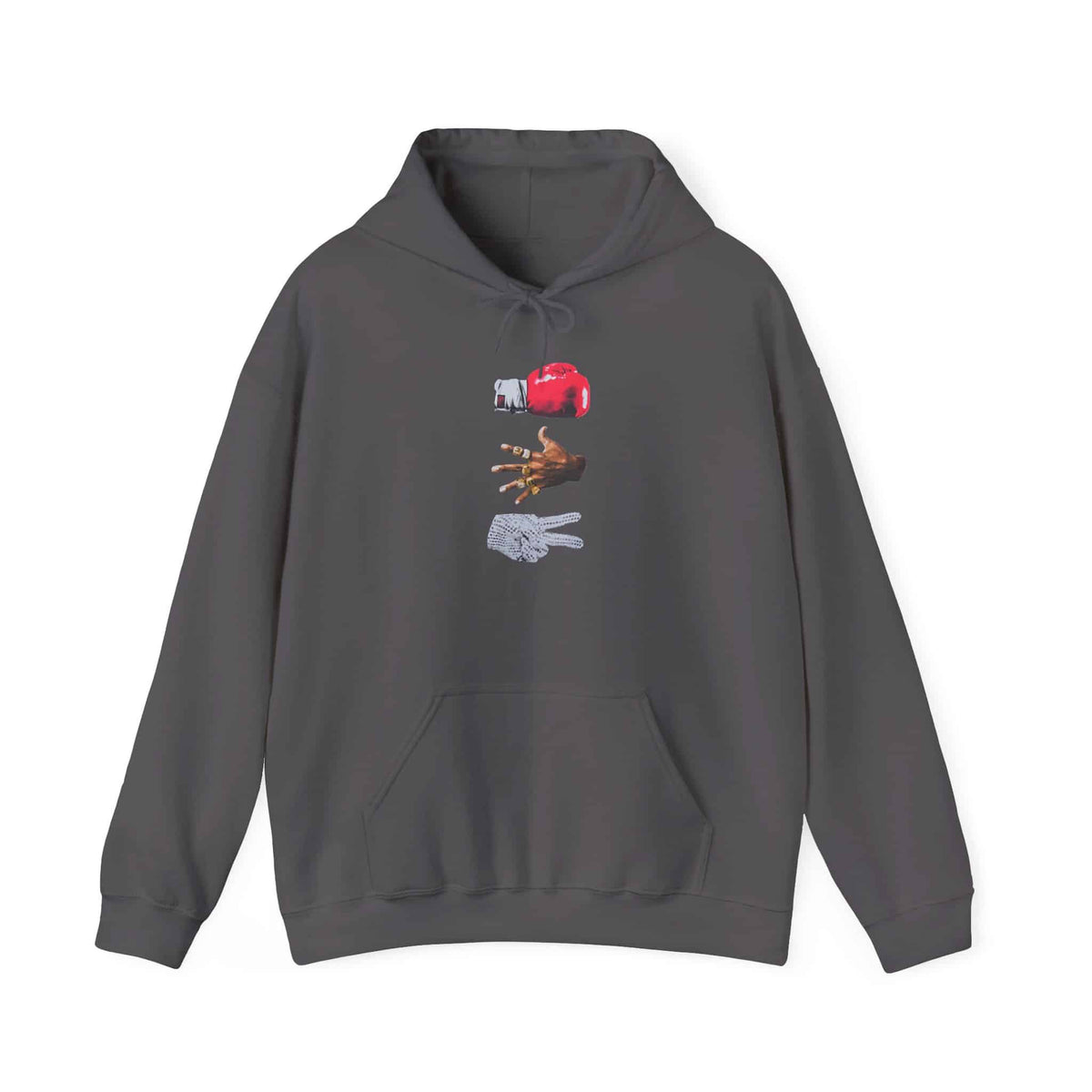 Rap Is My Life Hooded Sweatshirt - XL, Charcoal image