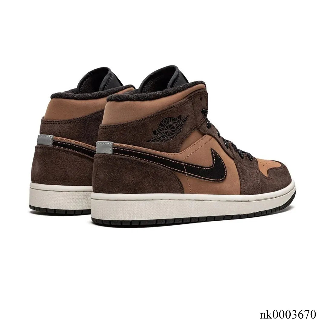 AJ 1 Mid SE "Earth Tone" Shoes Sneakers - nk0003670 image 2