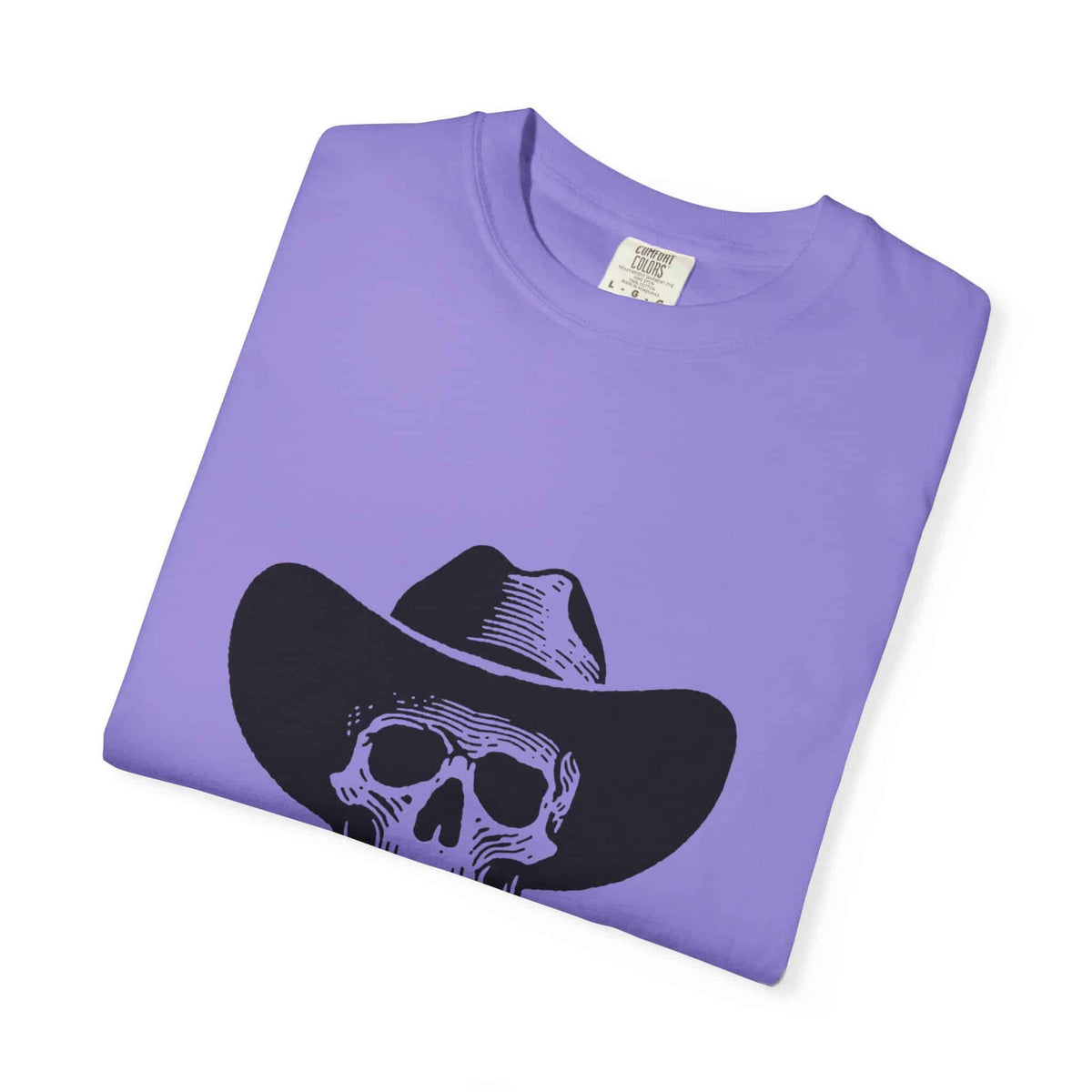 Outlaw Skull Unisex Garment-Dyed T-shirt image 51