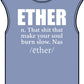 Ether Unisex Garment-Dyed Muscle Tee image