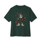 Boy Skeleton Halloween Unisex Oversized Boxy Tee image 15