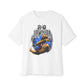 Airborne Legend Unisex Oversized Boxy Tee - White, 3XL image