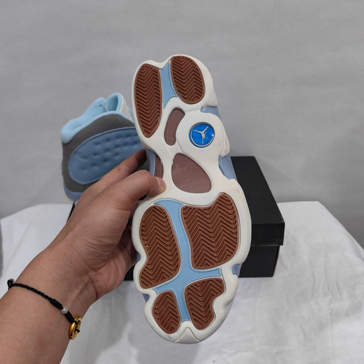 SoleFly x AJ 13 Celestine Blue Shoes Sneakers – nk0002518 image 15
