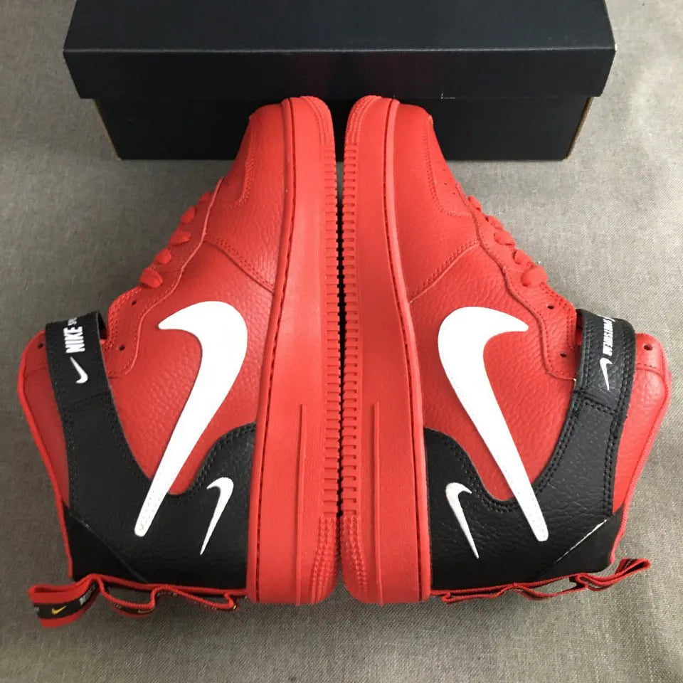 AF 1 Mid Utility University Red Shoes Sneakers - nk0003754 image 10