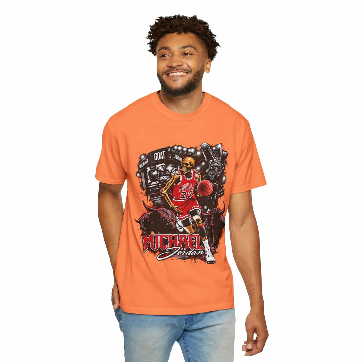 Chicago Legend 23 Unisex Garment-Dyed T-shirt image 12