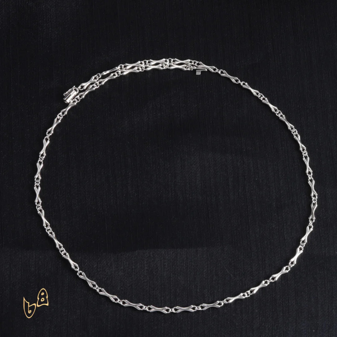 CH Bone Chain Necklace - CH0042 image 5