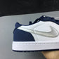 AJ 1 Low SB Midnight Navy Shoes Sneakers - nk0000177 image 8