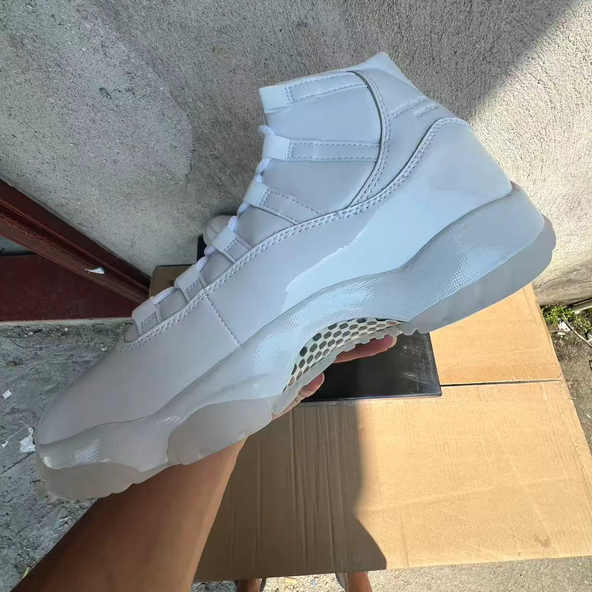 AJ 11 Retro Comme des Garçons Homme Plus White (2026) Shoes Sneakers – nk0005277 image 6