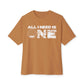 ALL_I_NEED_IS Unisex Oversized Boxy Tee - Toast, XL image