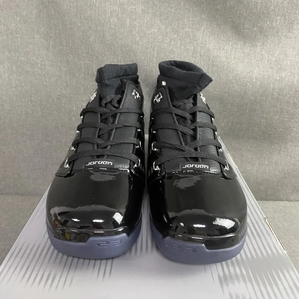 [Premium] AJ 17 Low Black Patent Shoes Sneakers – nk0004597 image 4