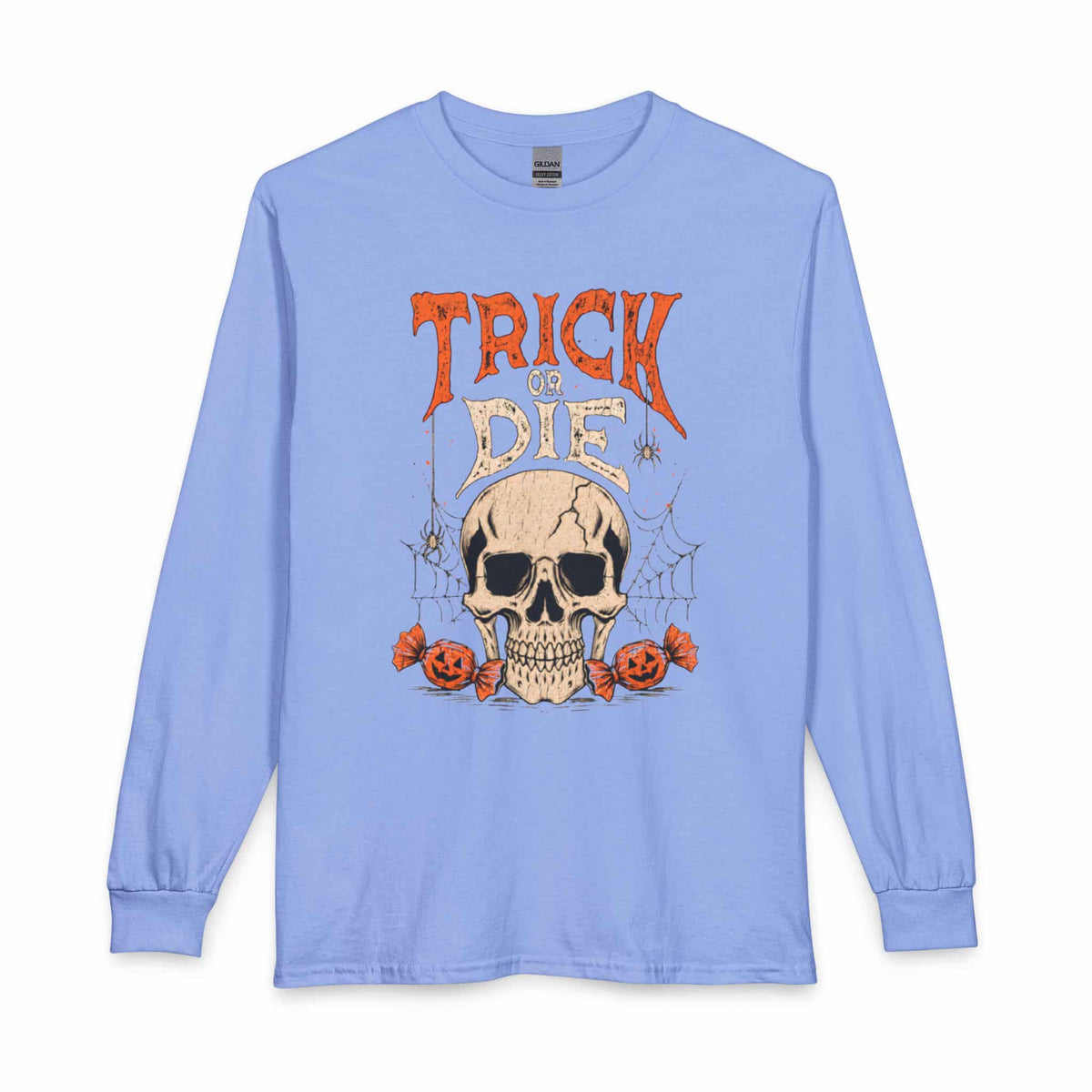 TRICK OR DIE Long Sleeve T-Shirt image
