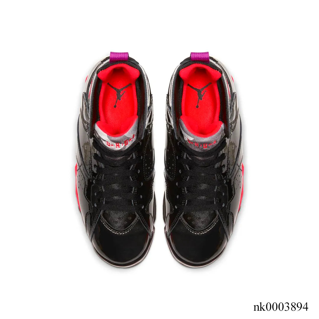 AJ 7 Black Gloss Shoes Sneakers - nk0003894 image 3