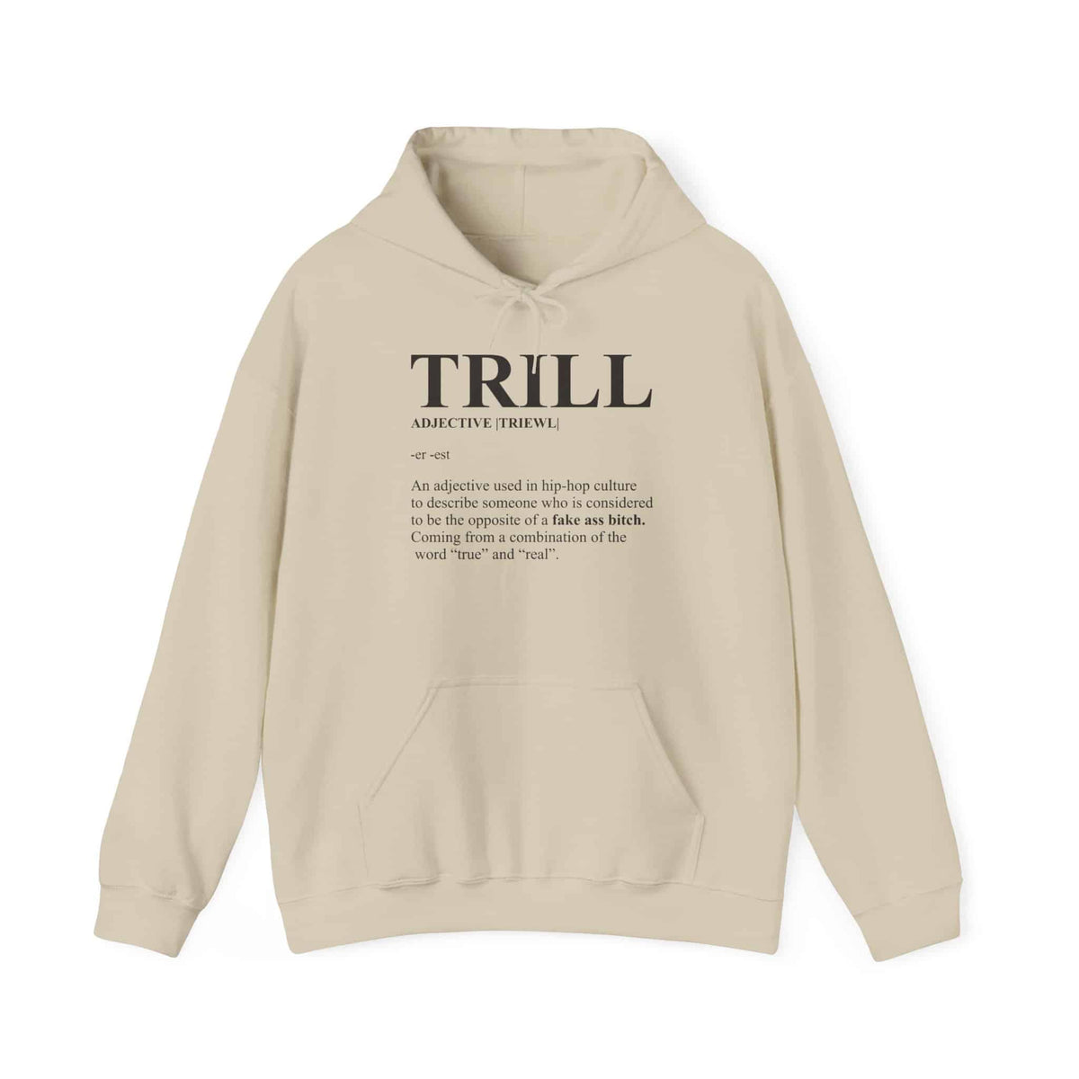 Trill Definition Hooded Sweatshirt image