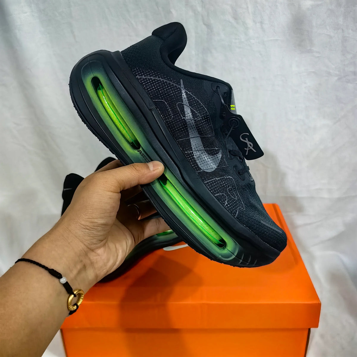 Vomero Premium Black Volt Shoes Sneakers – nk0005017 image 4