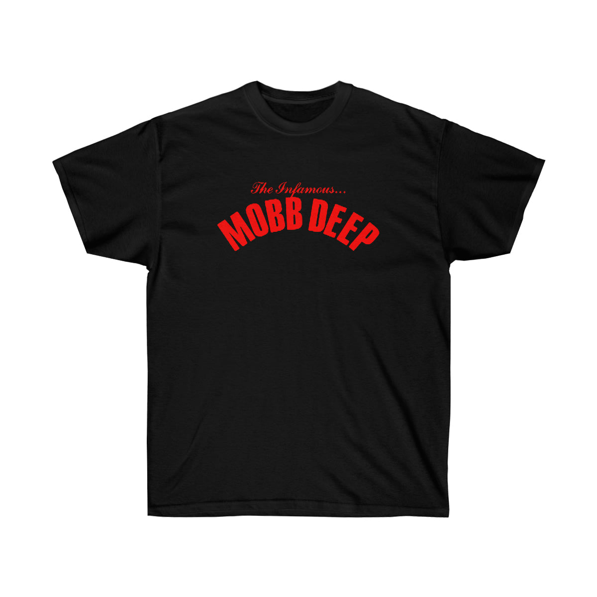 Infamous Red Men T-Shirt - Black, XL image