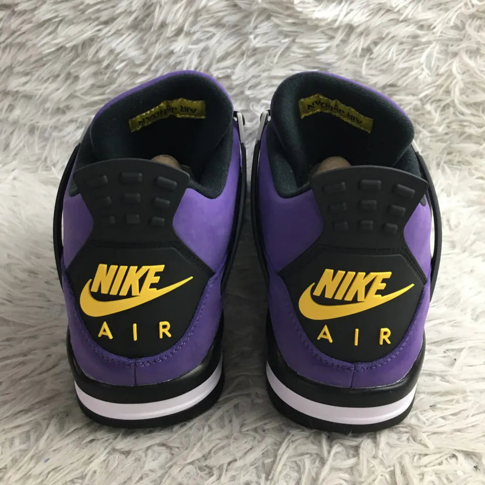 AJ 4 Lakers/ Lakershow Shoes Sneakers - nk0004535 image 6
