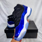 AJ 11 Retro Blue Black Shoes Sneakers - nk0005237 image 8
