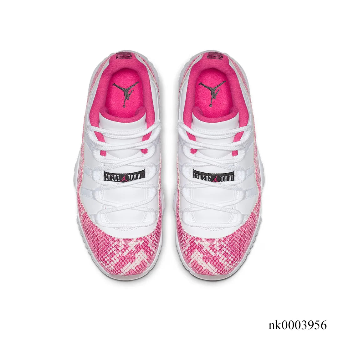 AJ 11 Low Pink Snakeskin Shoes Sneakers - nk0003956 image 2
