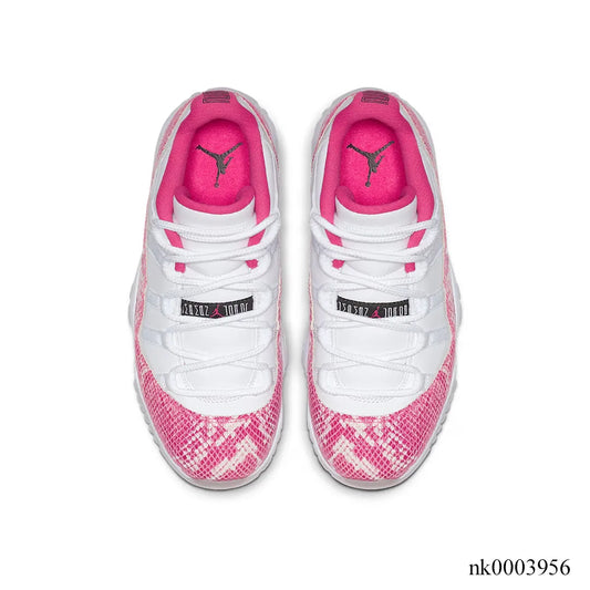 AJ 11 Low Pink Snakeskin Shoes Sneakers - nk0003956 image 2