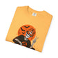 Retro Skater Skeleton Halloween Unisex Garment-Dyed T-shirt image 26