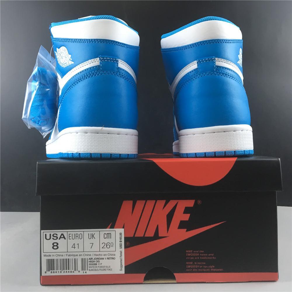 AJ 1 Retro UNC Shoes Sneakers - nk0000225 image 5