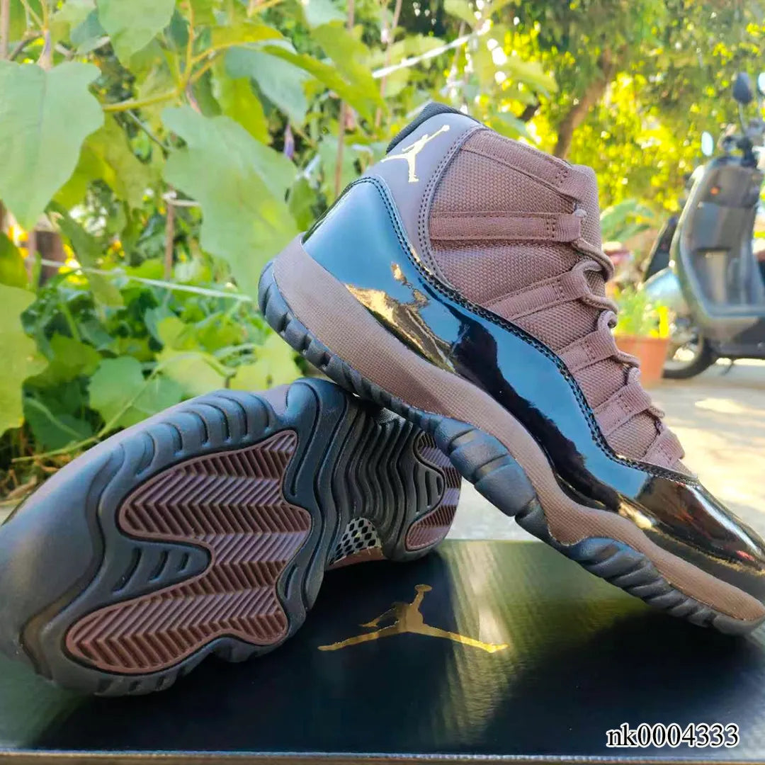 AJ 11 Black Brown Shoes Sneakers - nk0004333 image 2