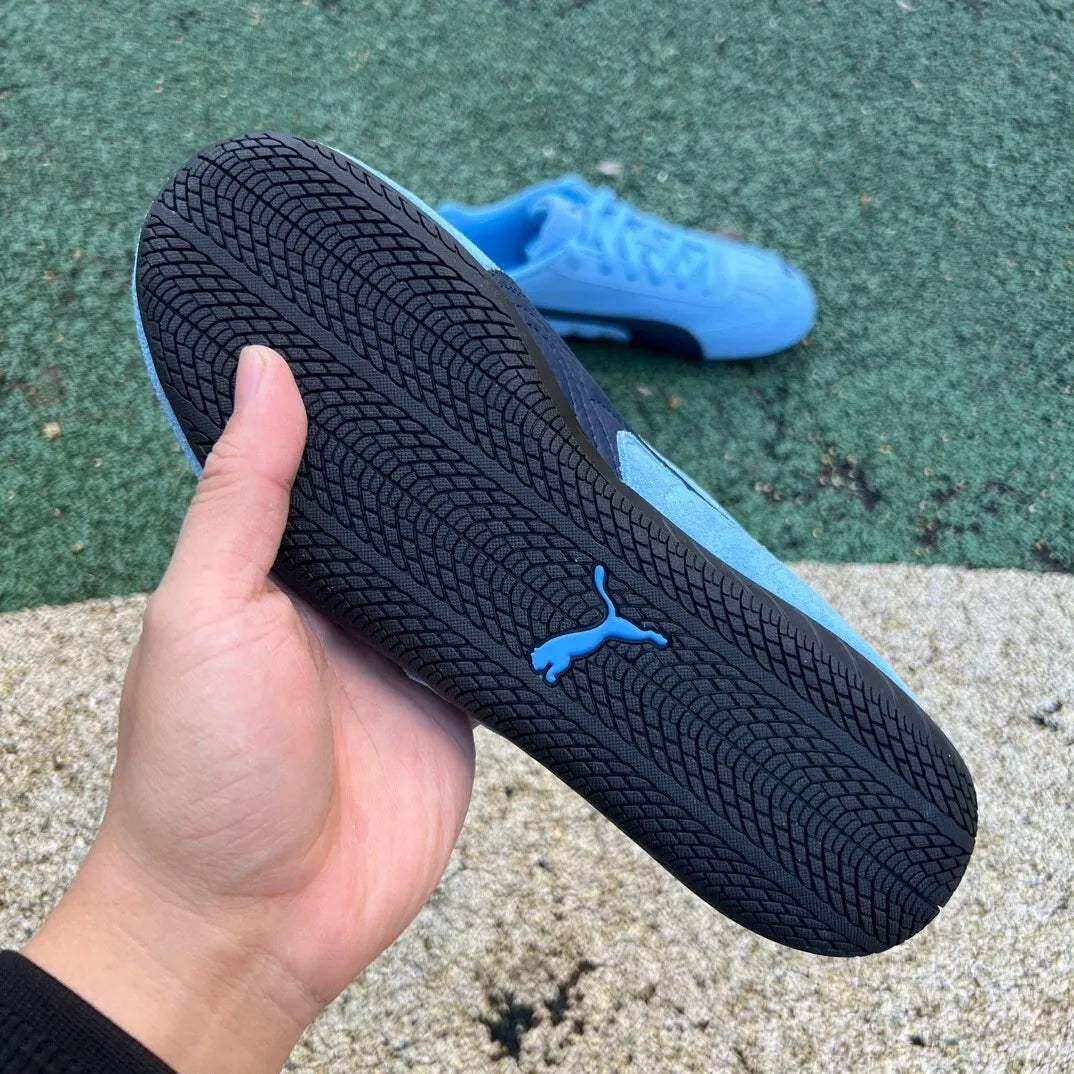 PM Speedcat Archive Light Blue Club Navy Shoes Sneakers - pm0000011 image 5