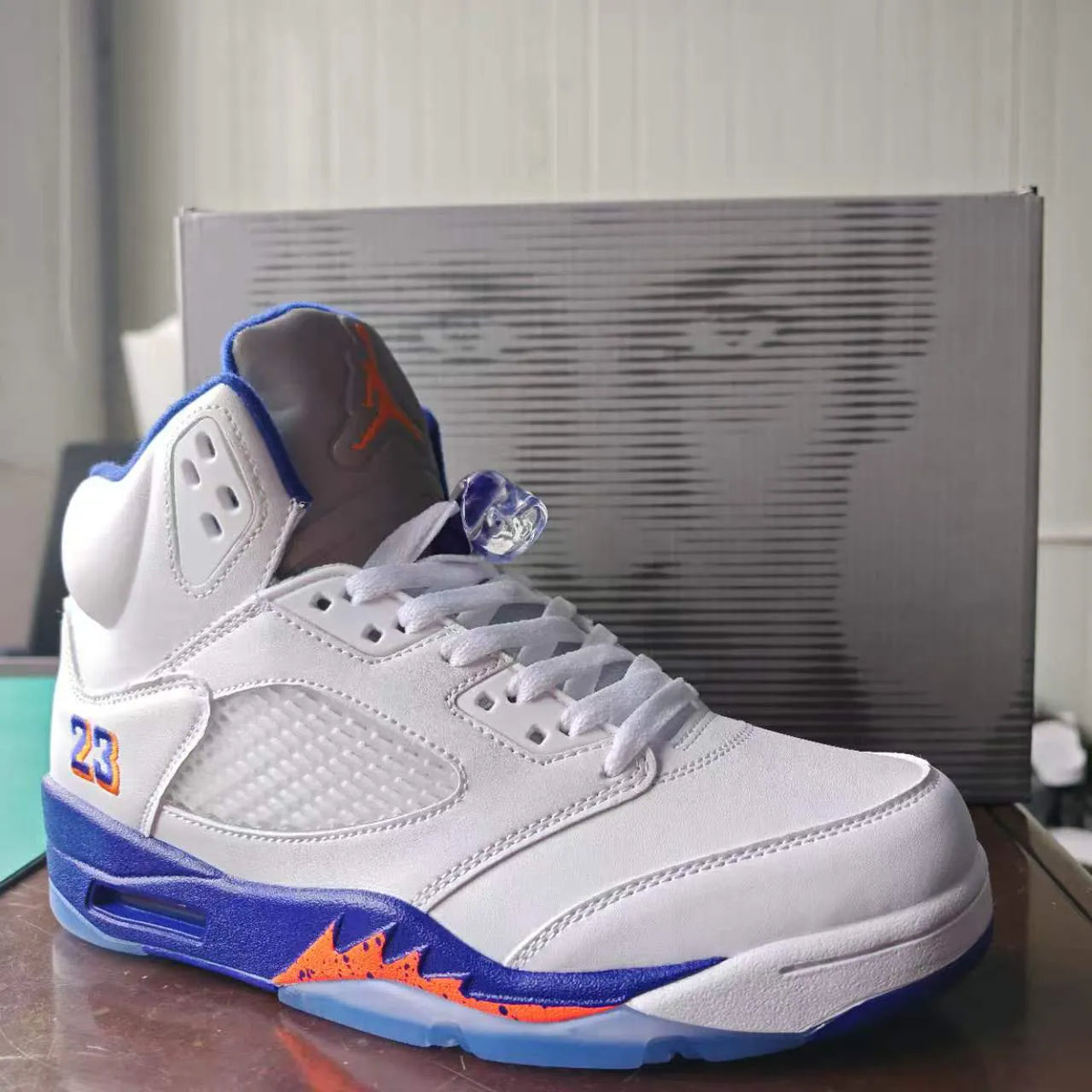 AJ 5 “Phoenix Suns” Shoes Sneakers - nk0005235 image 8