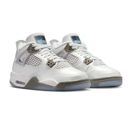 AJ 4 Blue Chill Photon Dust Shoes Sneakers - nk0004709 image 2
