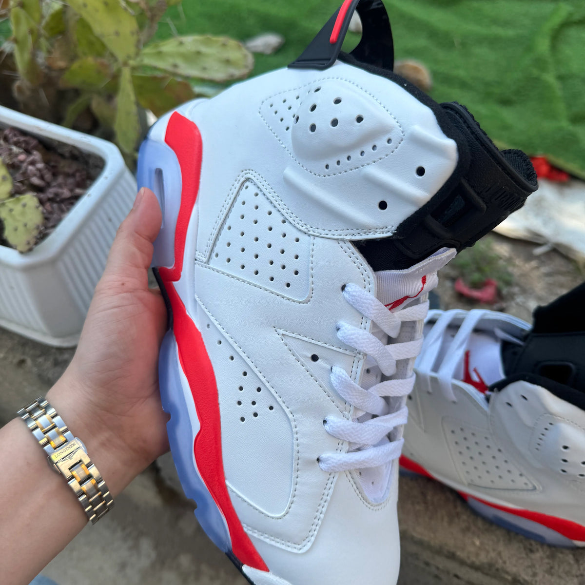 AJ 6 Retro Bulls Shoes Sneakers - nk0003984 image 5