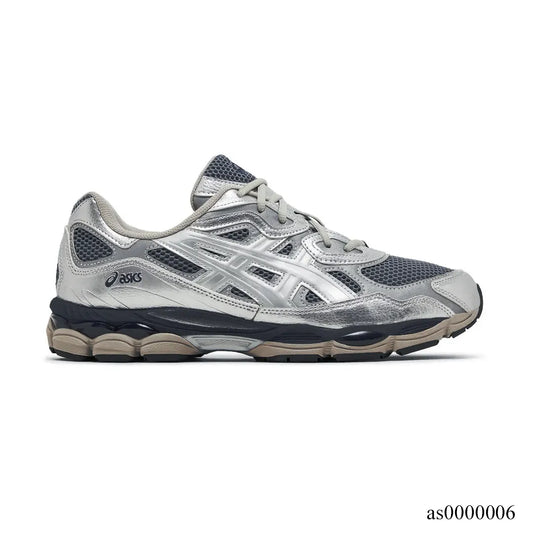Billy's x AS Gel NYC Pure Silver Midnight Shoes Sneakers - as0000006 image 0