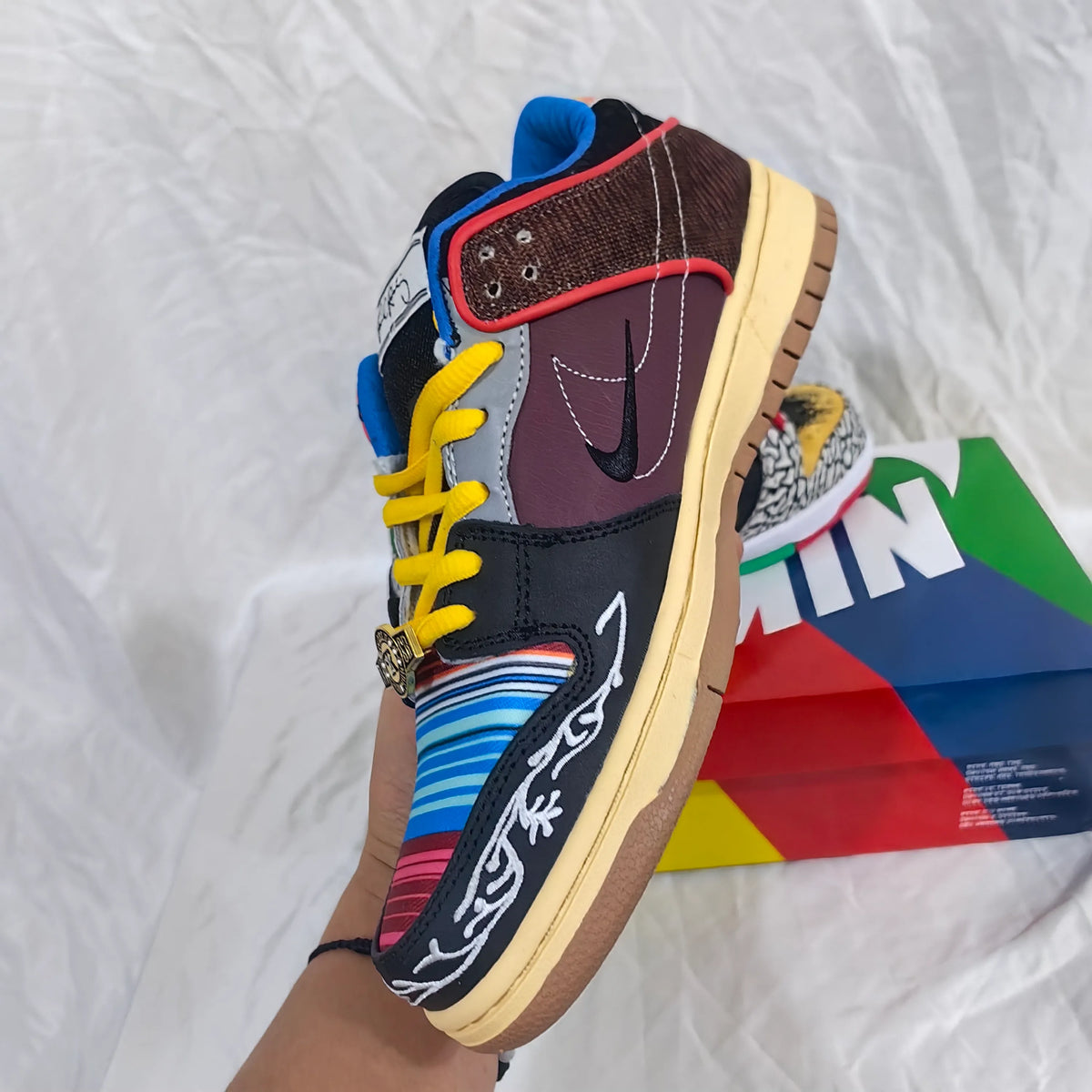 SB Dunk Low What The Paul Shoes Sneakers - nk0004809 image 9