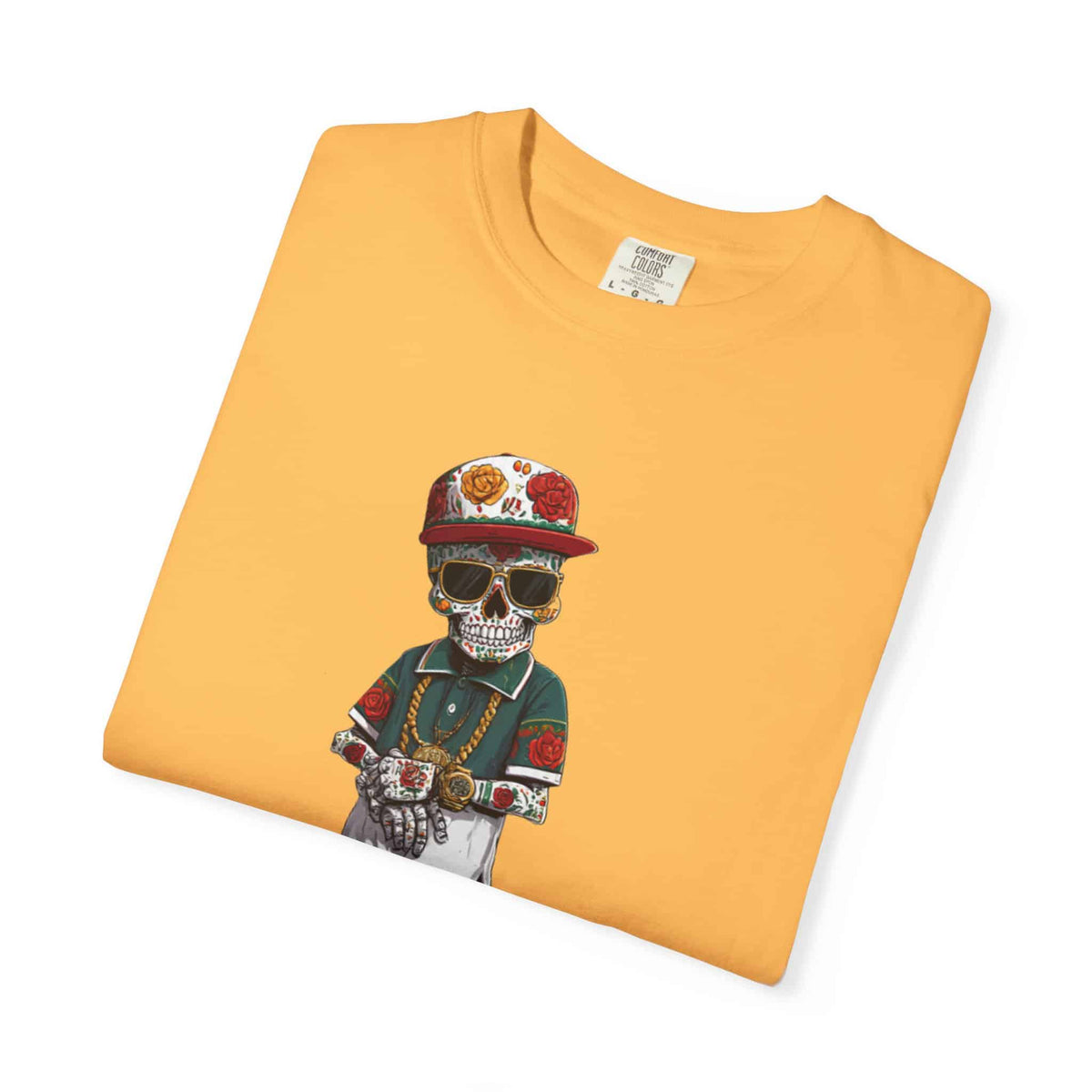 Skull Luxury Unisex Garment-Dyed T-shirt image 26